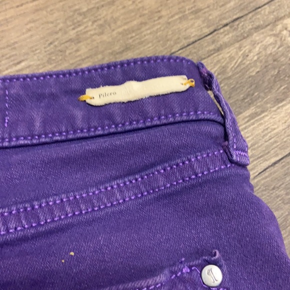 Anthropologie Pilcro Stretch Denim Shorts Sz 27 - Picture 6 of 9